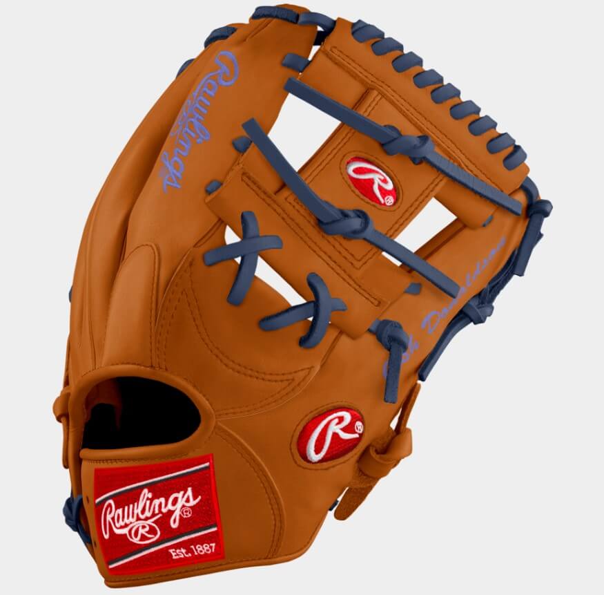 What Pros Wear Josh Donaldson's Rawlings PRONP5GT Glove (Rich Tan) What