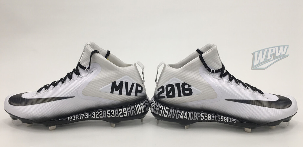 Mike Trout MVP 2016 Cleats 4