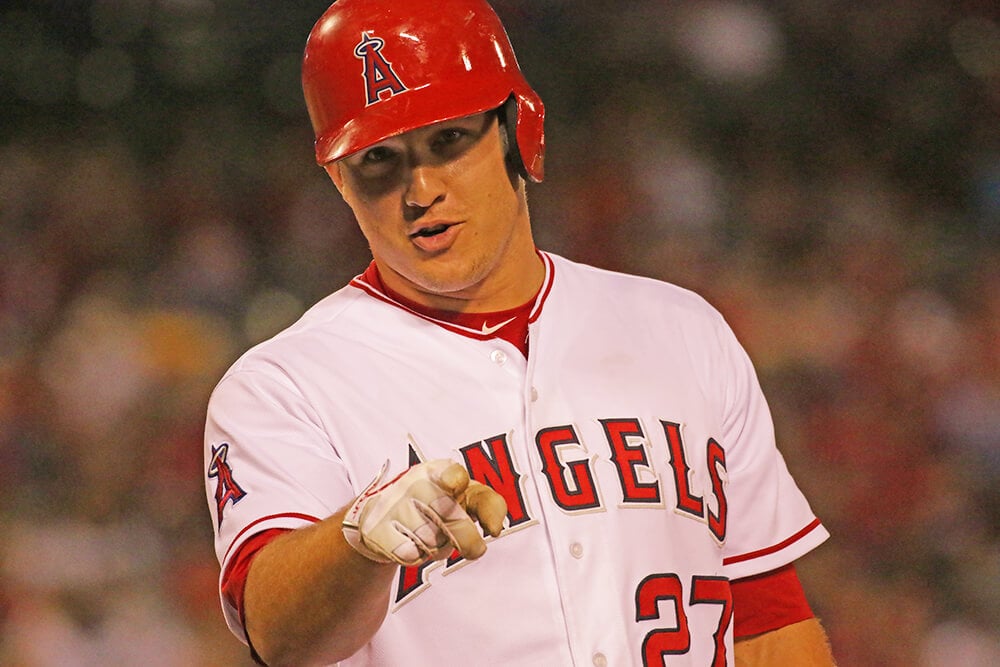 mike trout point