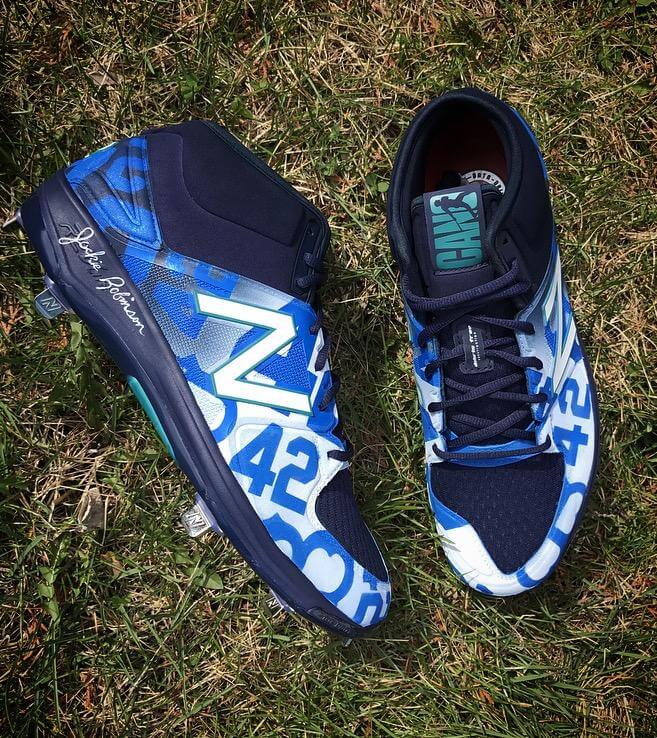 Robinson Cano Jackie Robinson Day 2017 Cleats 2