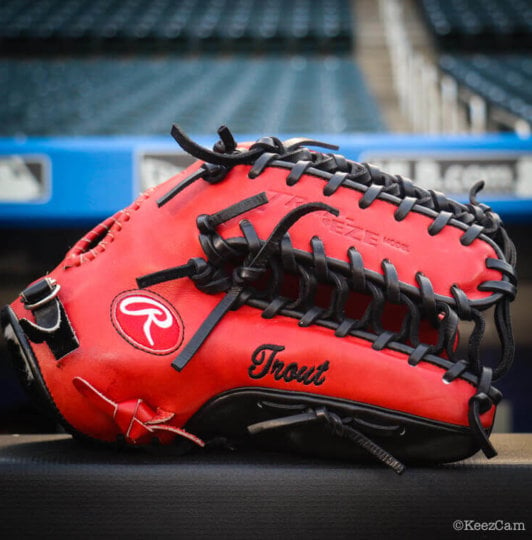 mike trout nike glove