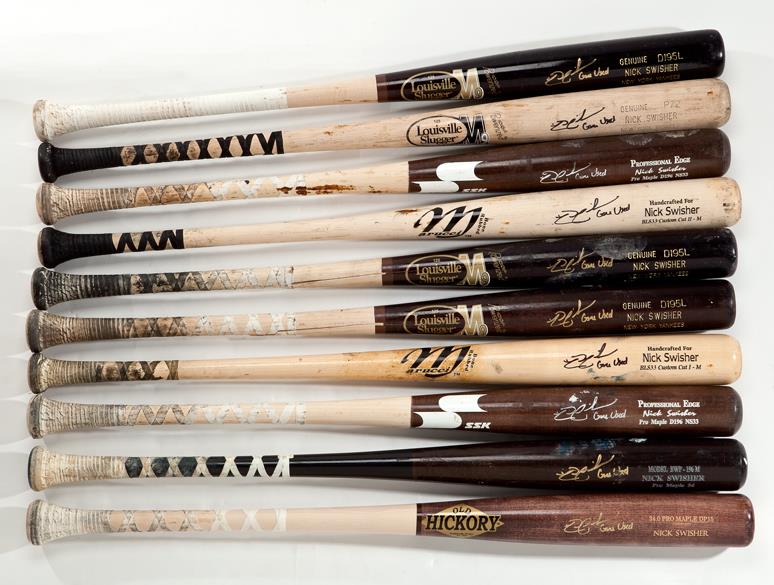 What Pros Wear: Nick Swisher's Louisville Slugger D195 Prime Maple Bat -  What Pros Wear