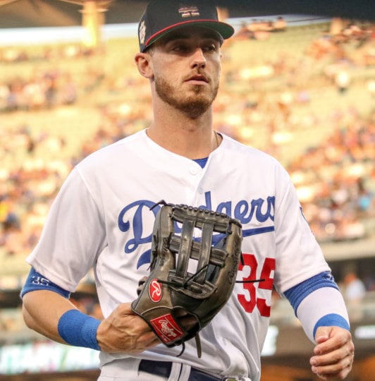 What Pros Wear: Cody Bellinger's Majestic Flexbase Authentic
