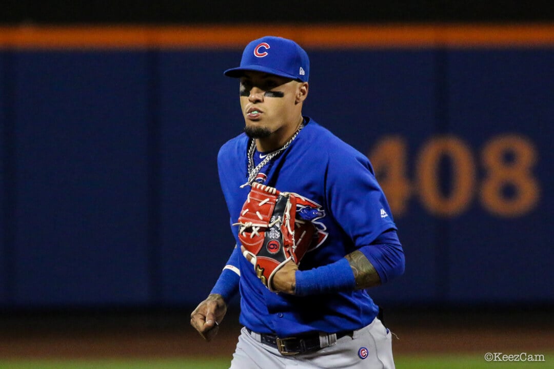 What Pros Wear: Javy Baez  Batting gloves, Baseball, Sports