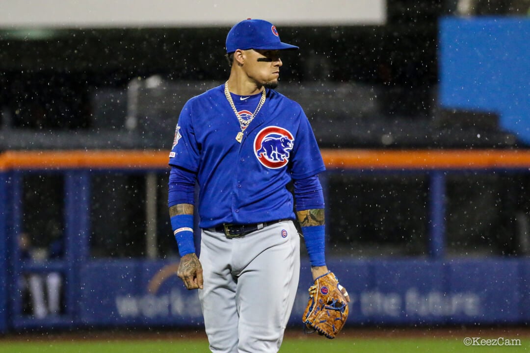 What Pros Wear: Javy Baez  Batting gloves, Baseball, Sports