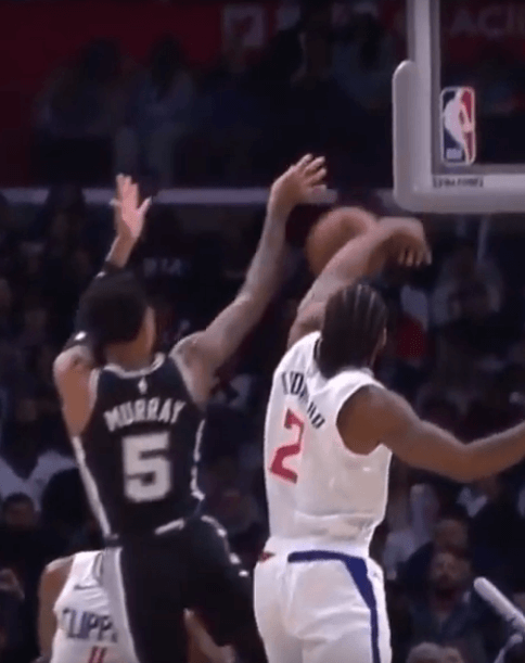 Kawhi Leonard Had a MASSIVE Block 