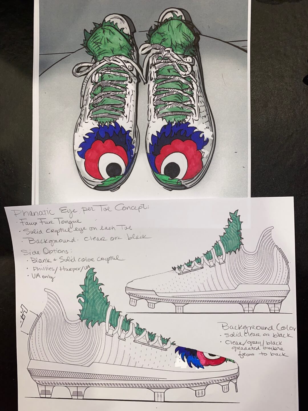 Bryce harper cleats phanatic hotsell