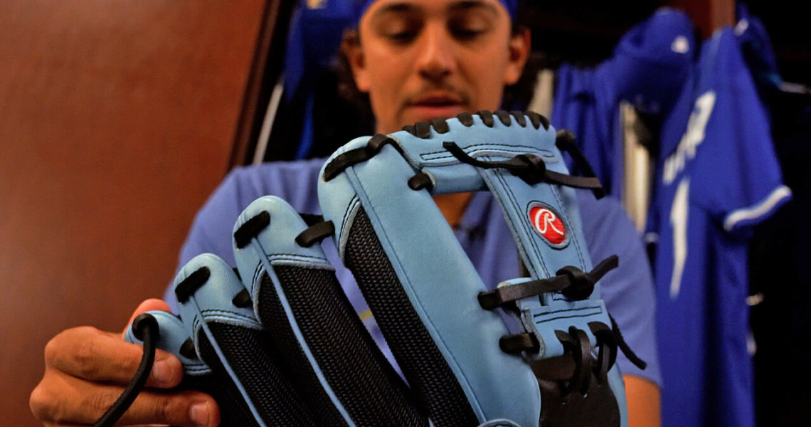 What Pros Wear: Locker Tour: Nicky Lopez, Kansas City Royals - What ...