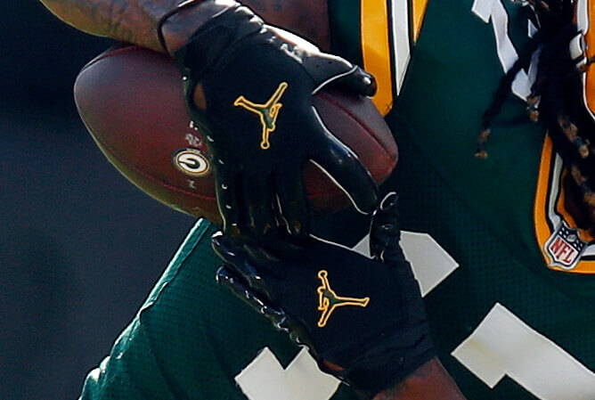 davante adams jordan gloves