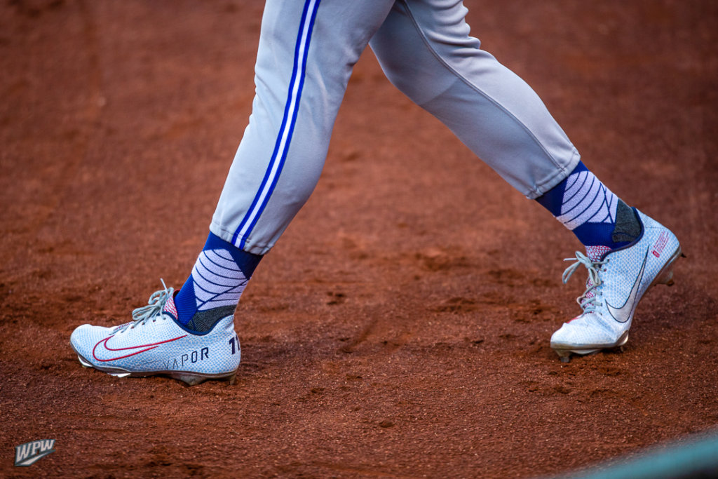 What Pros Wear: Bo Bichette's Stance Diamond Pro OTC Socks - What Pros Wear
