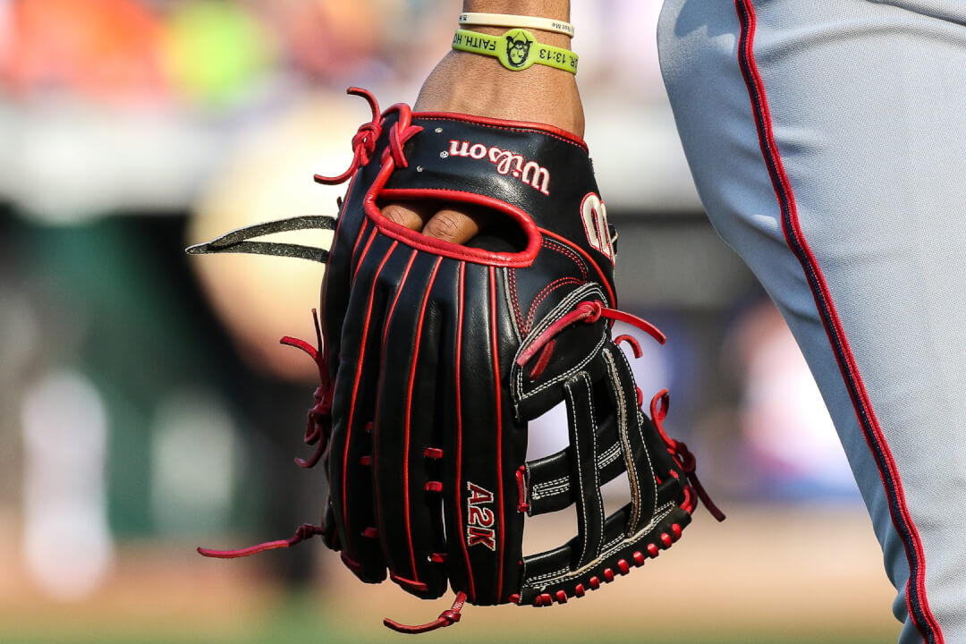 What Pros Wear: Juan Soto's Wilson A2K JS22 Glove - What Pros Wear