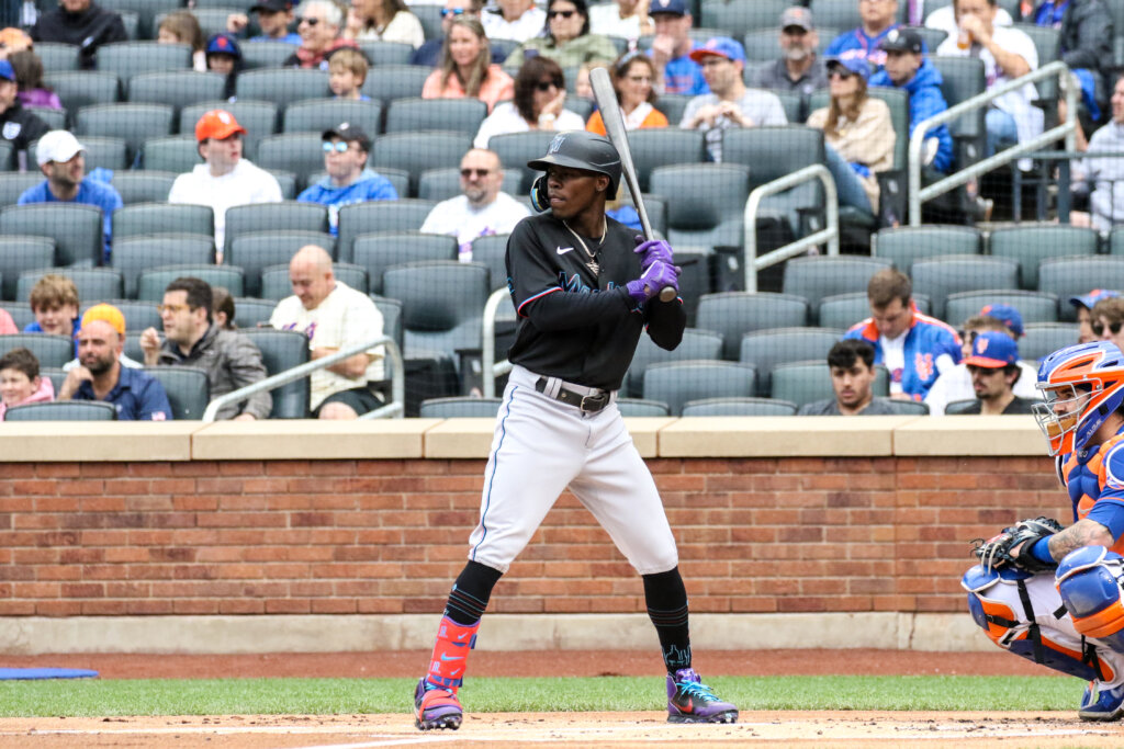What Pros Wear Jazz Chisholm's Nike Diamond Batter's Leg Guards What