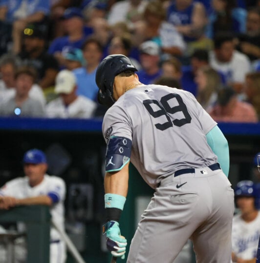 aaron judge wearing nike