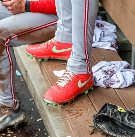 What Pros Wear: Adam Jones' Nike Swingman Legend Cleats